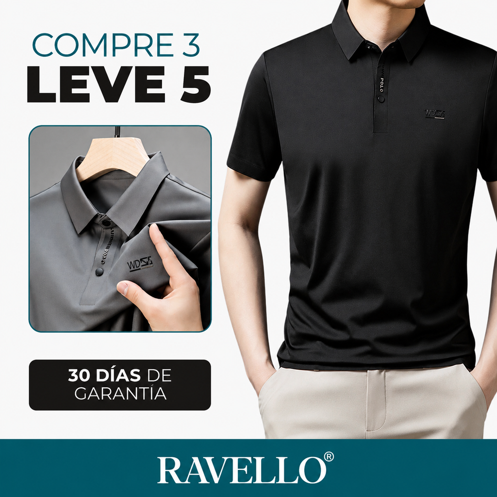 [Leve 5 e Pague 3] Camisa Masculina Luxury em Tecido Premium Gelado | Visual Moderno